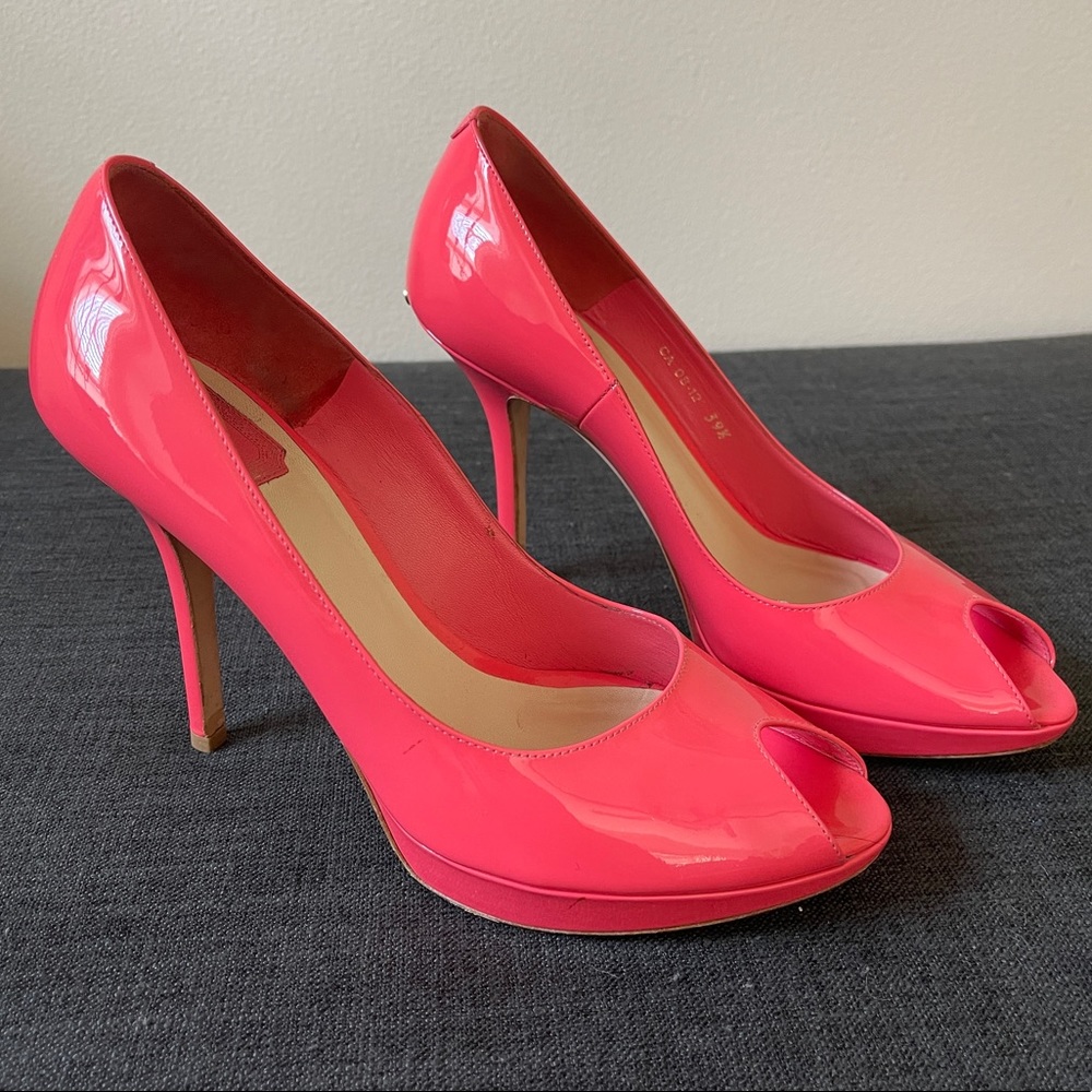 Christian Dior Miss Dior Slingback in coral pink - Picture 2 of 7